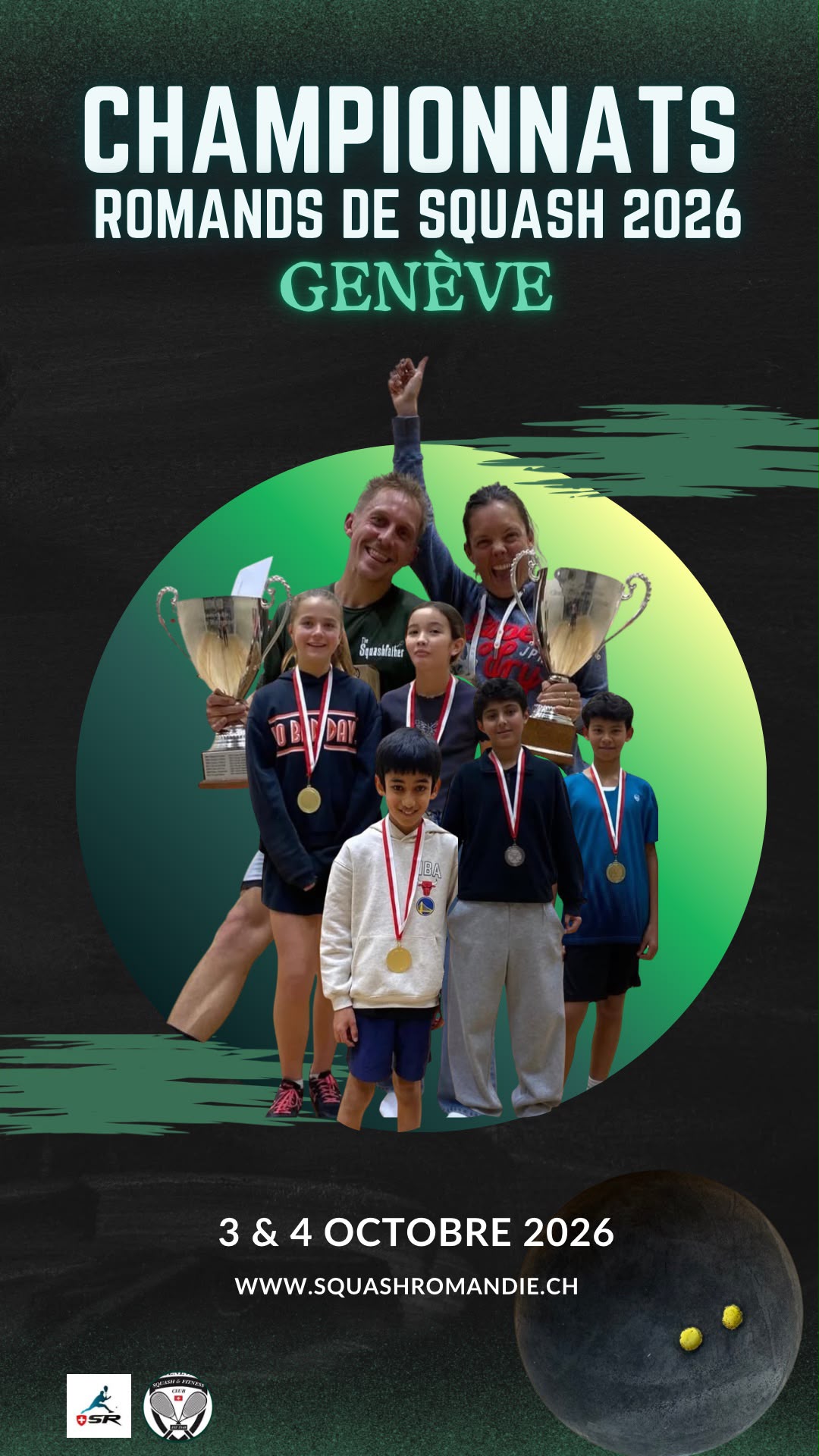 Championnats Romands 2026 à Genève : inscriptions jusqu’au 30 septembre