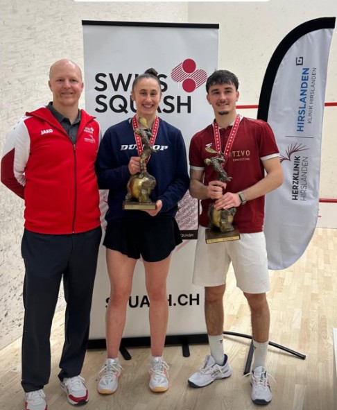 Ambre Allinckx et David Bernet, champions suisses 2026