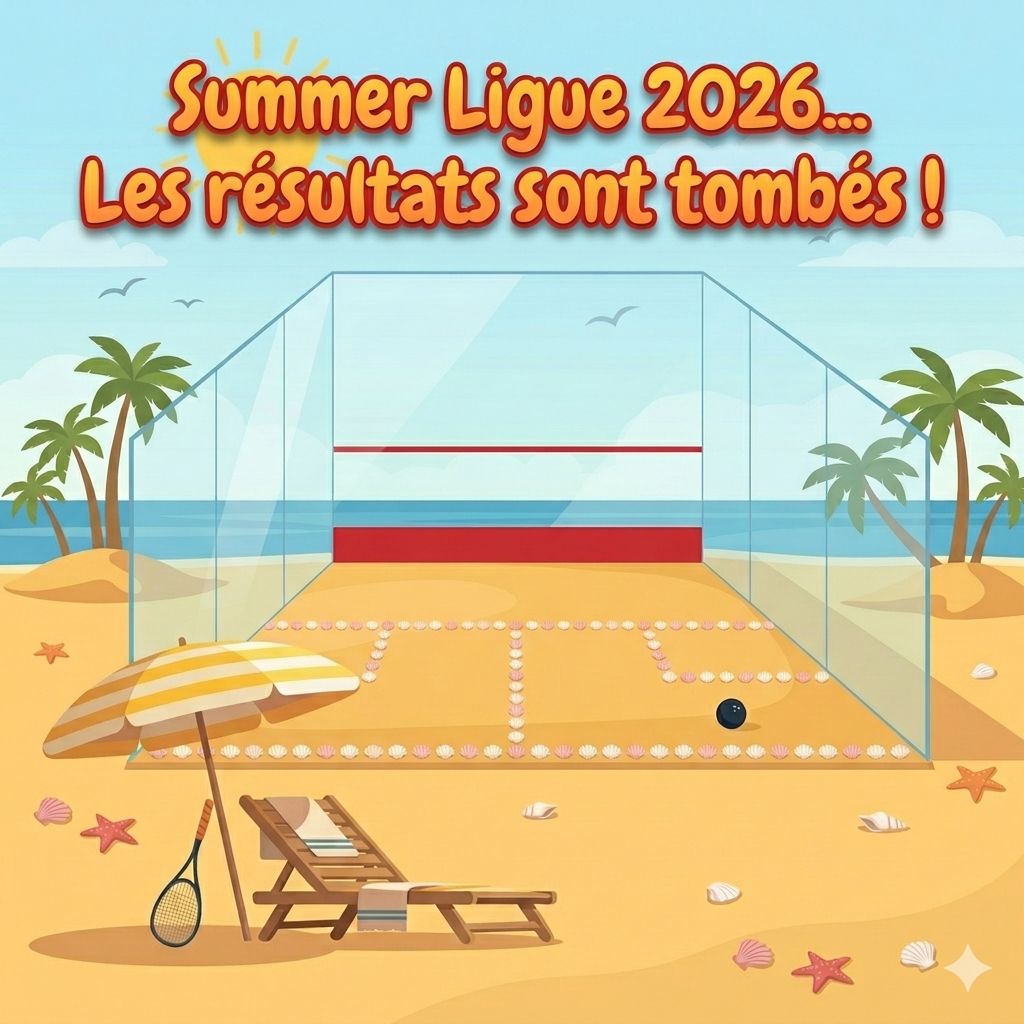 Summer Ligue 2026 : Summer GEN 1 sacré « Champion Sea, Squash & Fun » !